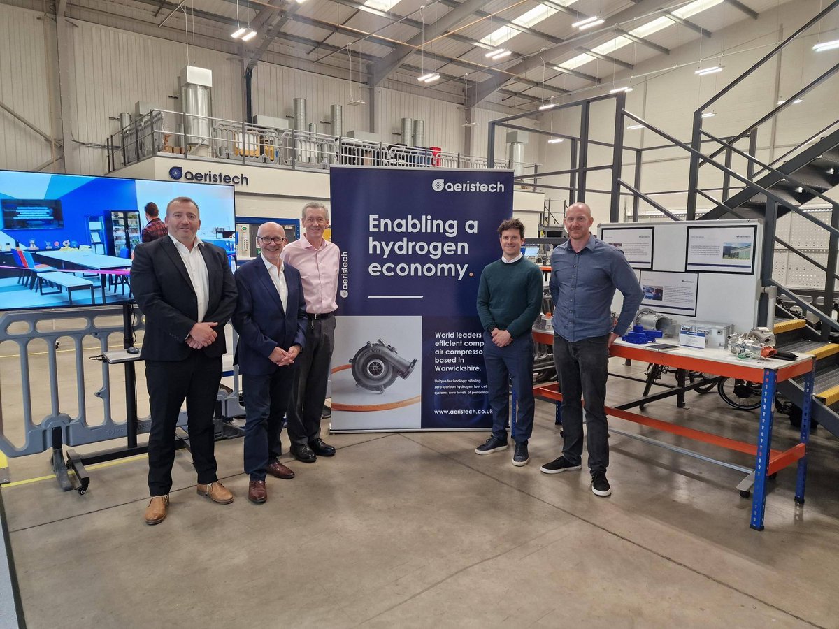 Matt Western MP visiting Aeristech
